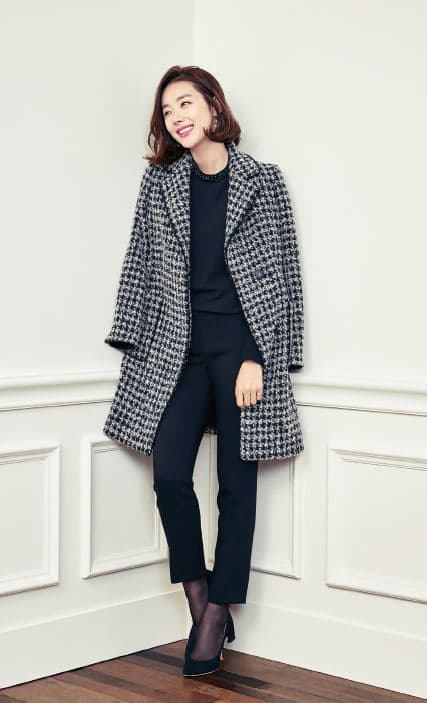 Korea fashion brand CHATELAINE winter coat_ t_shirs_ pants